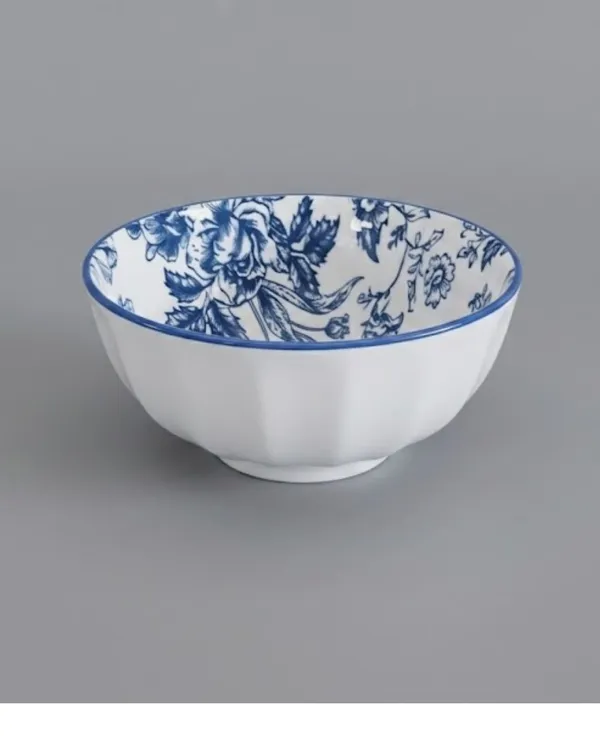 Blue_Ceramic_Traditional_Floral_Bird_Serving_Bowl