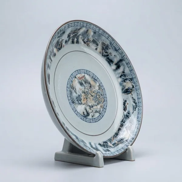 Multicolor_Ceramic_Traditional_Intricate_Pattern_Platter