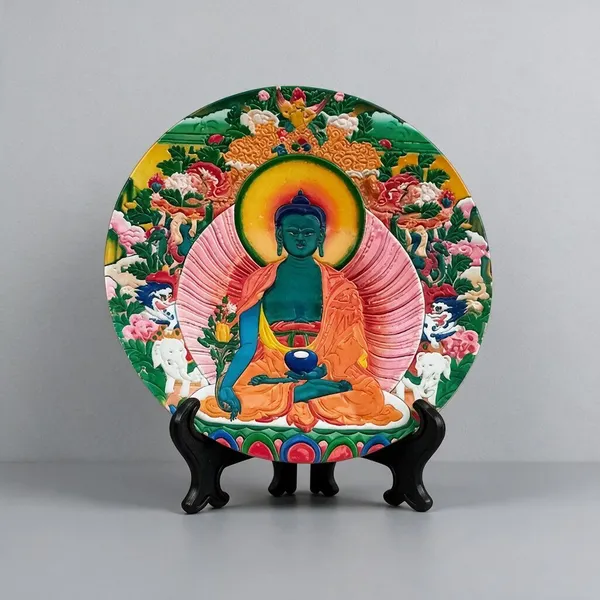 Teal_Buddha_Plate