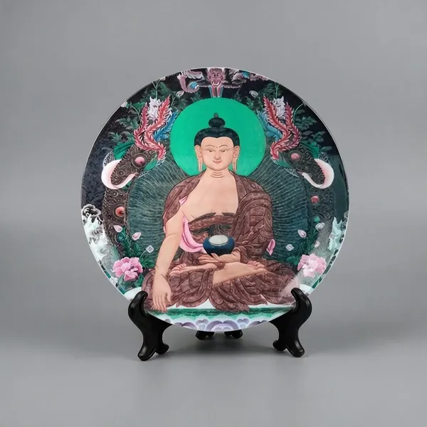 Brown_Buddha_Plate