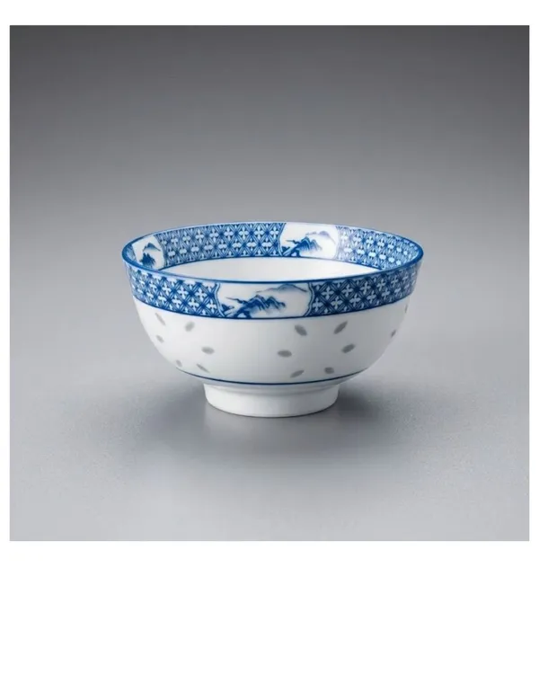 White_And_Blue_Ceramic_Traditional_Pattern_Bowl