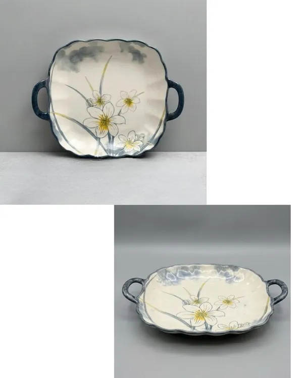 Off_White_Ceramic_Floral_Scalloped_Edge_Handled_Platter