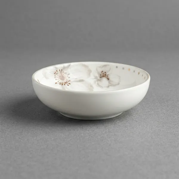 White_Ceramic_Floral_Accent_Small_Plate