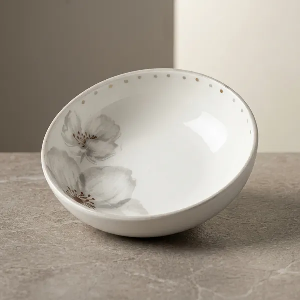 White_Ceramic_Floral_Accent_Small_Plate