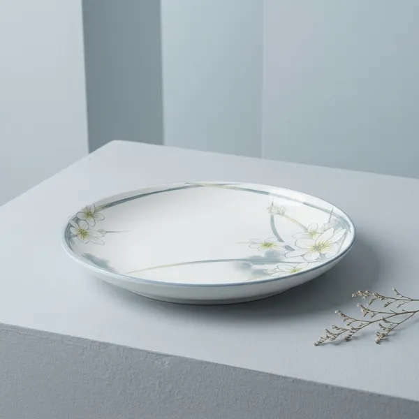 White_Ceramic_Floral_Watercolor_Platter