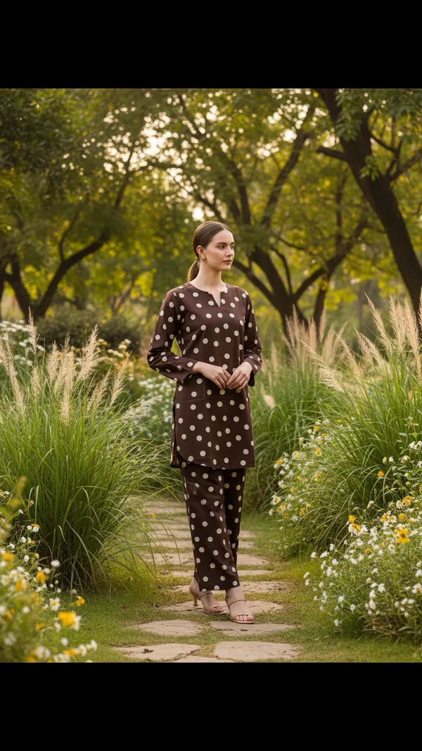 Women_S_Cotton_Kurta_With_Trousers_Co_Ord_Set