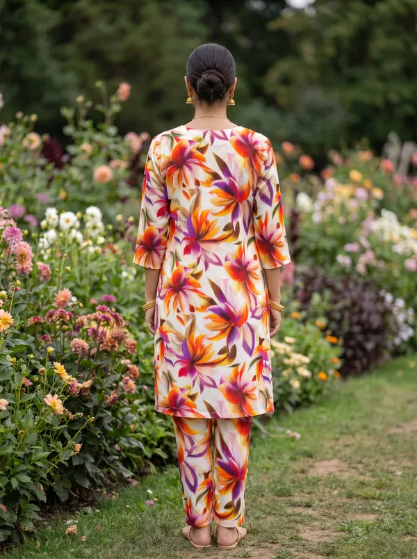 Women_S_Rayon_Kurta_With_Trousers_Set