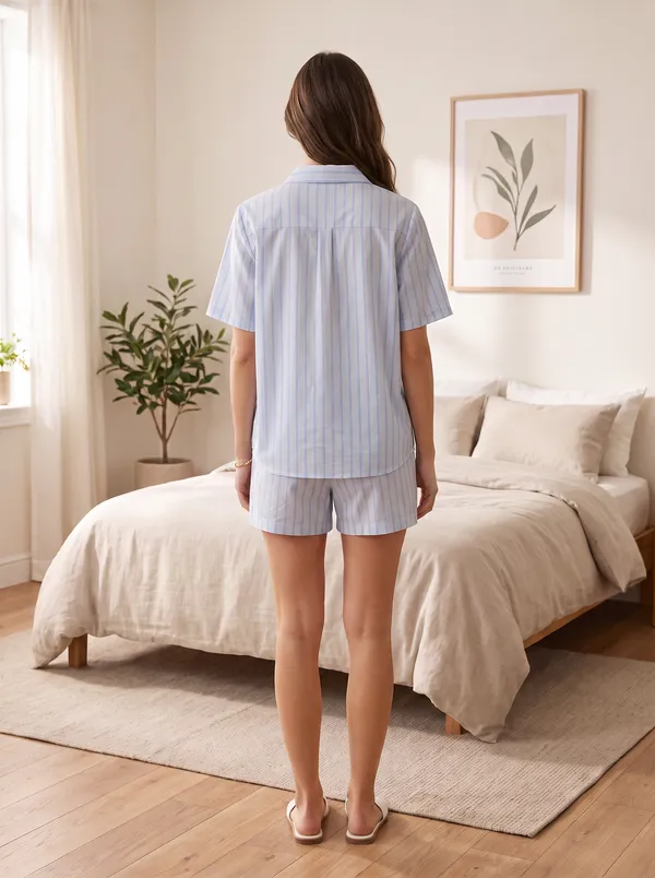 Women_S_Cotton_Poplin_Nightsuit_Set