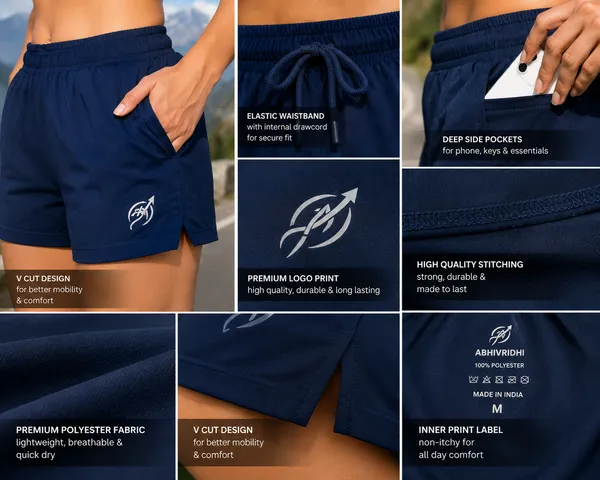 Women's_Navy_Blue_Premium_Polyester_Training_Shorts_|_Quick-Dry_Gym_Athletic_Shorts_with_Side_Pockets_&_Elastic_Waistband_for_Running,_Yoga_&_Workout