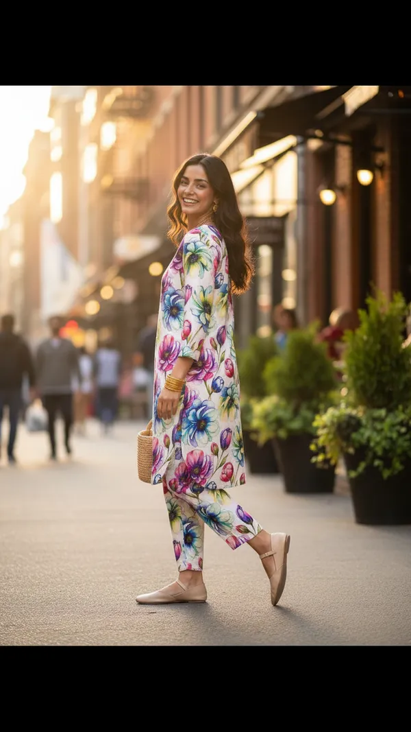 Women_S_Rayon_Kurta_With_Trousers_Co_Ord_Set