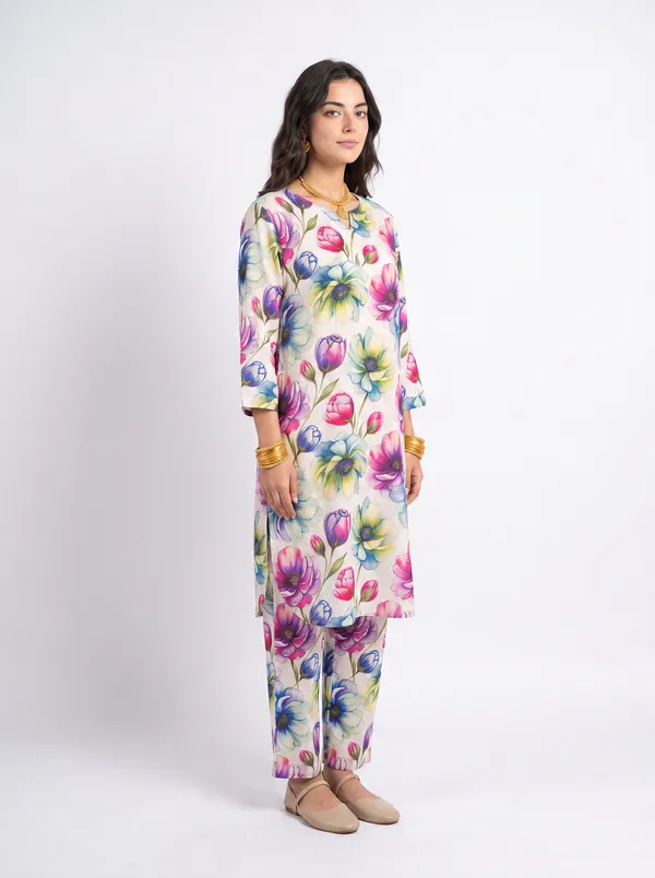 Women_S_Rayon_Kurta_With_Trousers_Co_Ord_Set