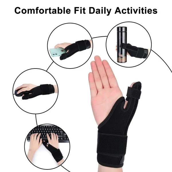 Adjustable_Fabric_Metal_Thumb_Splint_Support_Brace