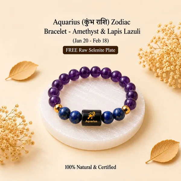 Aquarius_(कुंभ_राशि)_Zodiac_Bracelet_-_Amethyst_&_Lapis_Lazuli