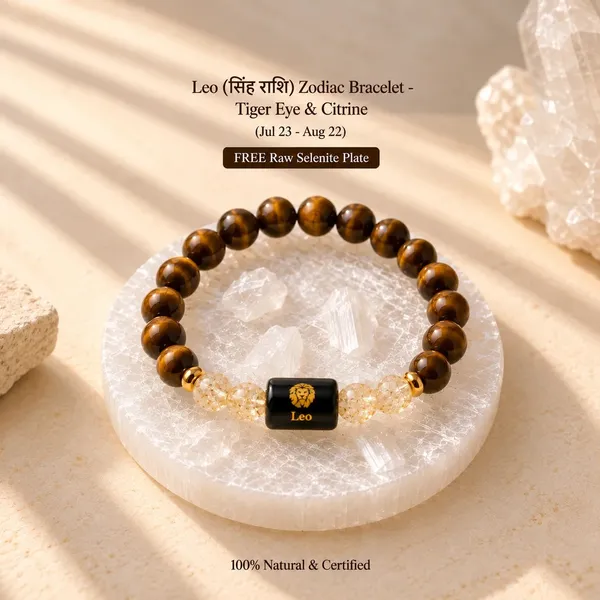 Leo_(सिंह_राशि)_Zodiac_Bracelet_-_Tiger_Eye_&_Citrine