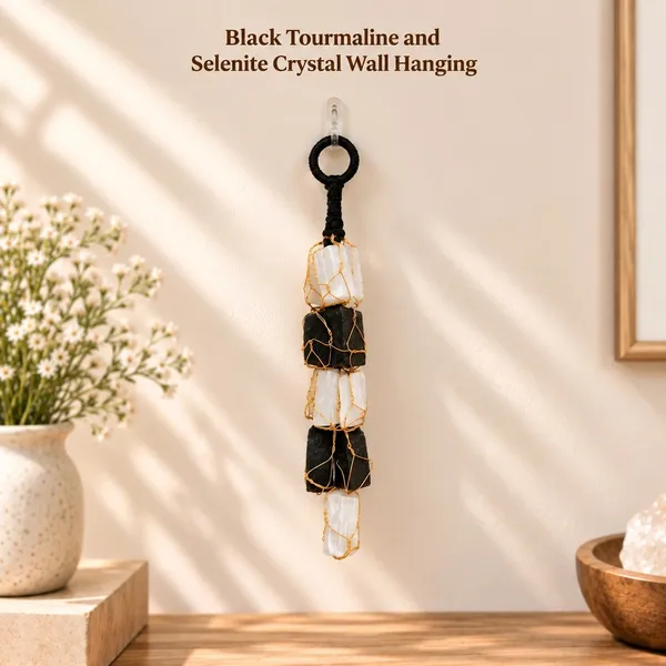 Black_Tourmaline_And_Selenite_Crystal_Wall_Hanging