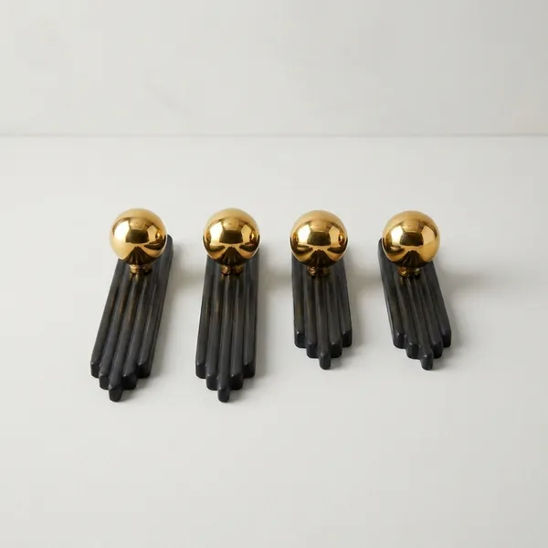 Art_Deco_Door_And_Cabinet_Knob_With_Metal_Backplate,_Ball_Knob,_Elegant_Finish,_Easy_To_Install_(4,_Gold,_3Inch)_(45_X_25)_MM