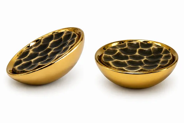 Metal_Cabinet_Knob_With_Hammered_Finish,_,_Easy_To_Install,_For_Cabinet_Doors_And_Drawer_Fronts_(4,_Gold)_40_MM