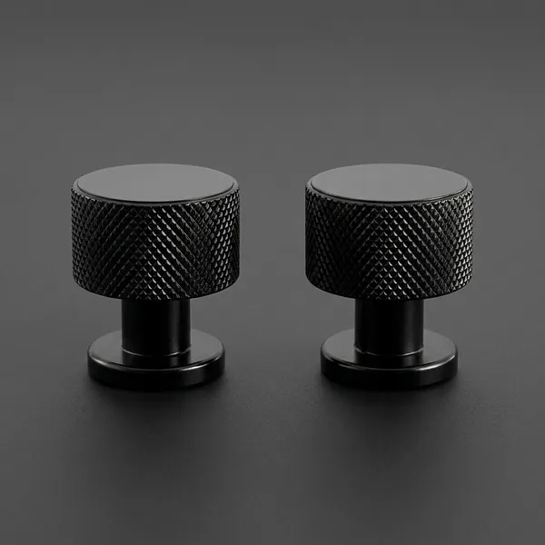 Knurled_Cabinet_Knob,_Finish,_For_Cabinet_Doors_And_Drawer_Front_Knob_(2,_Black)_(30_x_23)_MM