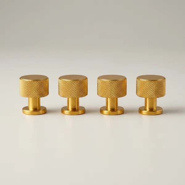 Knurled_Cabinet_Knob,_Finish,_For_Cabinet_Doors_And_Drawer_Front_Knob_(4,_Gold)_(30_x_23)_MM