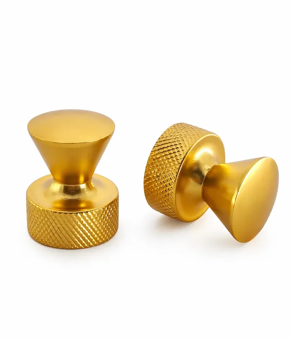 Knurled_Cabinet_Knob,_Brushed_Finish,_For_Drawer_And_Cabinet_Door_(2,_Gold)_(30_x_23)_MM