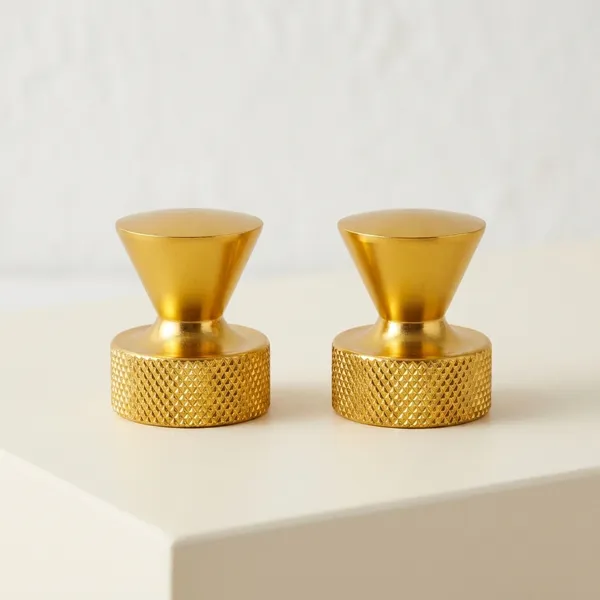 Knurled_Cabinet_Knob,_Brushed_Finish,_For_Drawer_And_Cabinet_Door_(2,_Gold)_(30_x_23)_MM