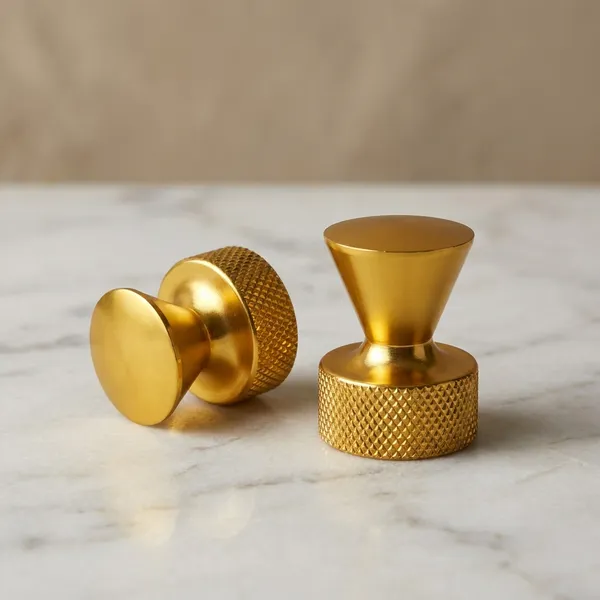 Knurled_Cabinet_Knob,_Brushed_Finish,_For_Drawer_And_Cabinet_Door_(2,_Gold)_(30_x_23)_MM
