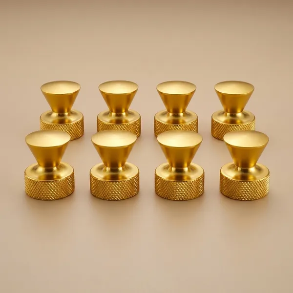 Knurled_Cabinet_Knob,_Brushed_Finish,_For_Drawer_And_Cabinet_Door_(8,_Gold)_(30_x_23)_MM