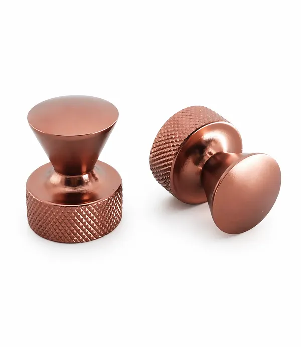 Knurled_Cabinet_Knob,_Brushed_Finish,_For_Drawer_And_Cabinet_Door_(8,_Rose_Gold)_(30_x_23)_MM