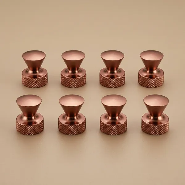 Knurled_Cabinet_Knob,_Brushed_Finish,_For_Drawer_And_Cabinet_Door_(8,_Rose_Gold)_(30_x_23)_MM