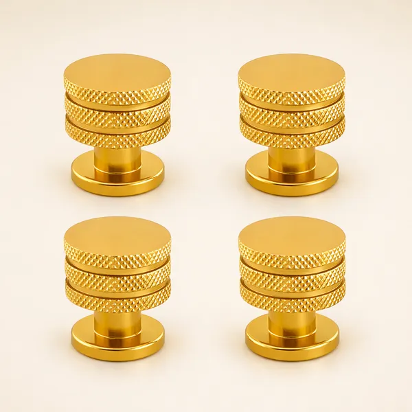 Knurled_Cabinet_Knob,_Finish,_Round_Shape,_For_Drawer_And_Cabinet_Door_(4,_Gold)_(30_x_23)_MM