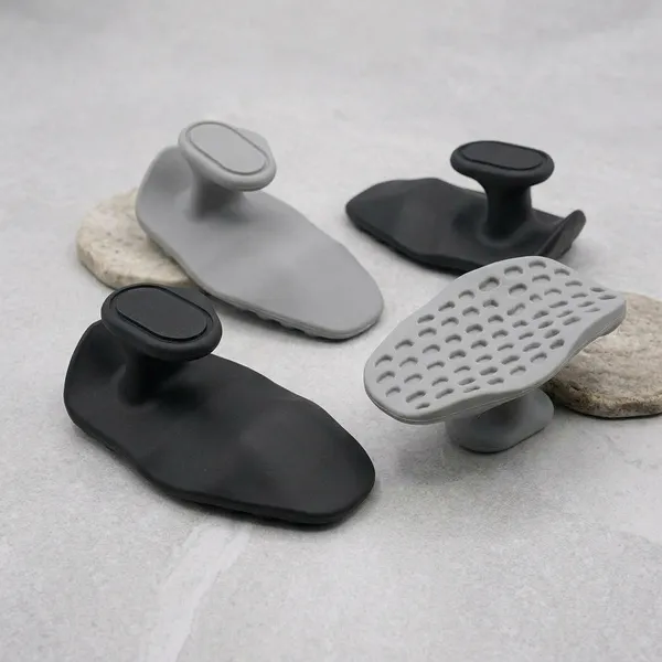 Silicone_Heel_Cushion_Pad_Duo_–_Black_&_Grey