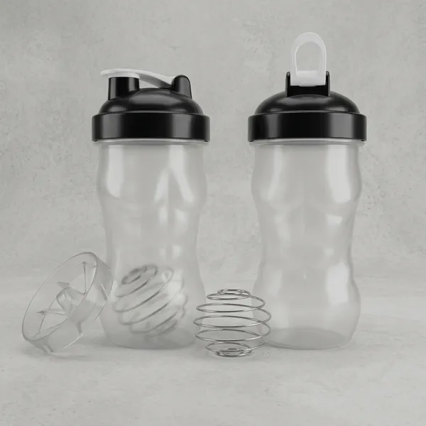 Powergripx_Transparent_Plastic_Protein_Shaker_Bottle_With_Mixing_Ball_-_Pack_of_2