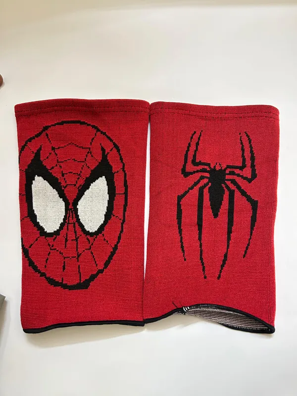 Powergripx_Red_Polyester_Elastic_Spider-Man_Wrist_Wraps