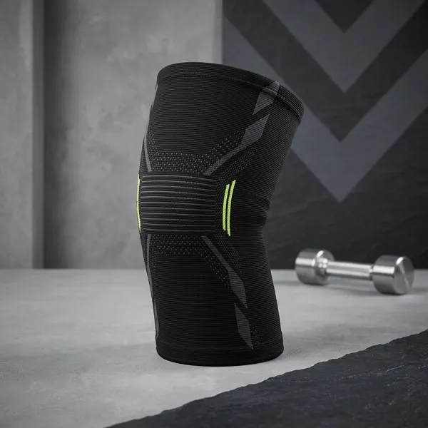 Powergripx_Black_Neoprene_Knee_Support_Brace