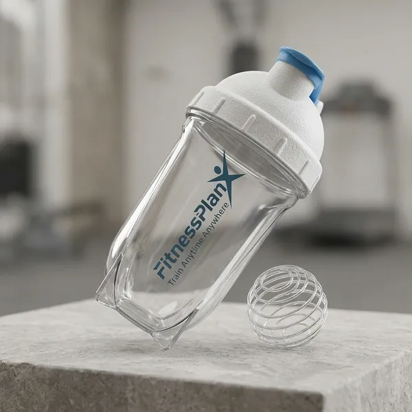 Powergripx_Transparent_Plastic_Protein_Shaker_Bottle