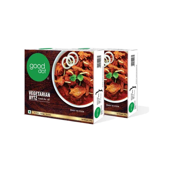 Unmutton_Dhaba_Curry_Ready_To_Cook_Plant_Based_Kit_(Pack_Of_2)_+_Vegetarian_Bytz_Quinoa_&_Soy_Plant_Based_Snack_(Pack_Of_2)