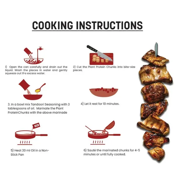 Plant_Based_Tandoori_Tikka_Ready_To_Cook_Soy_Chunks_(Pack_Of_2)