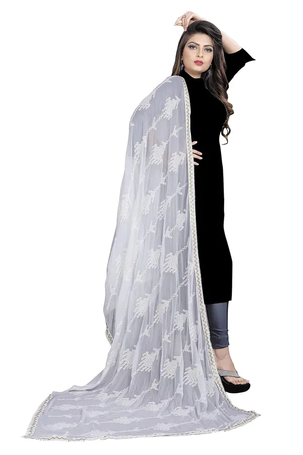 Women_Designer_Pure_Chiffon_Dupatta_With_Pure_Cotton_Thread_Embroidery_Work