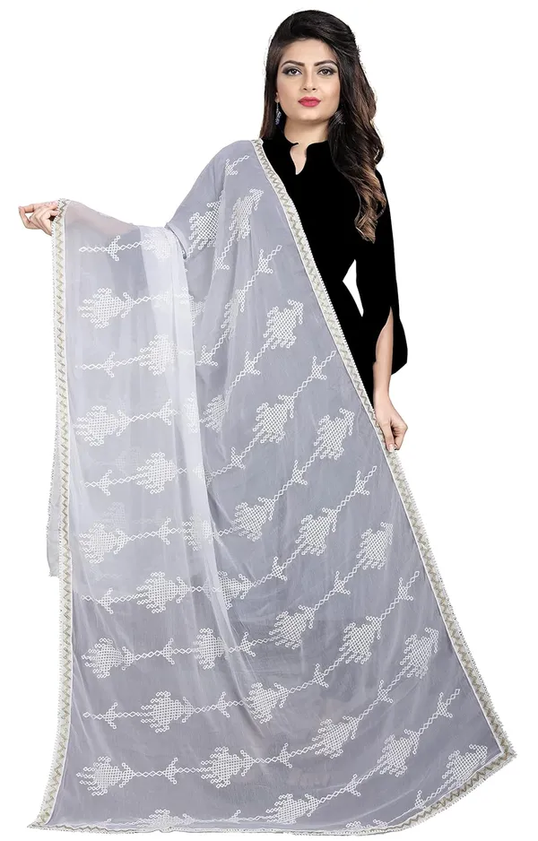 Women_Designer_Pure_Chiffon_Dupatta_With_Pure_Cotton_Thread_Embroidery_Work
