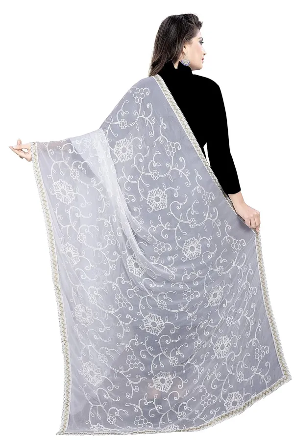 Women_Embroidered_Chiffon_Dupatta_White_Free_Size