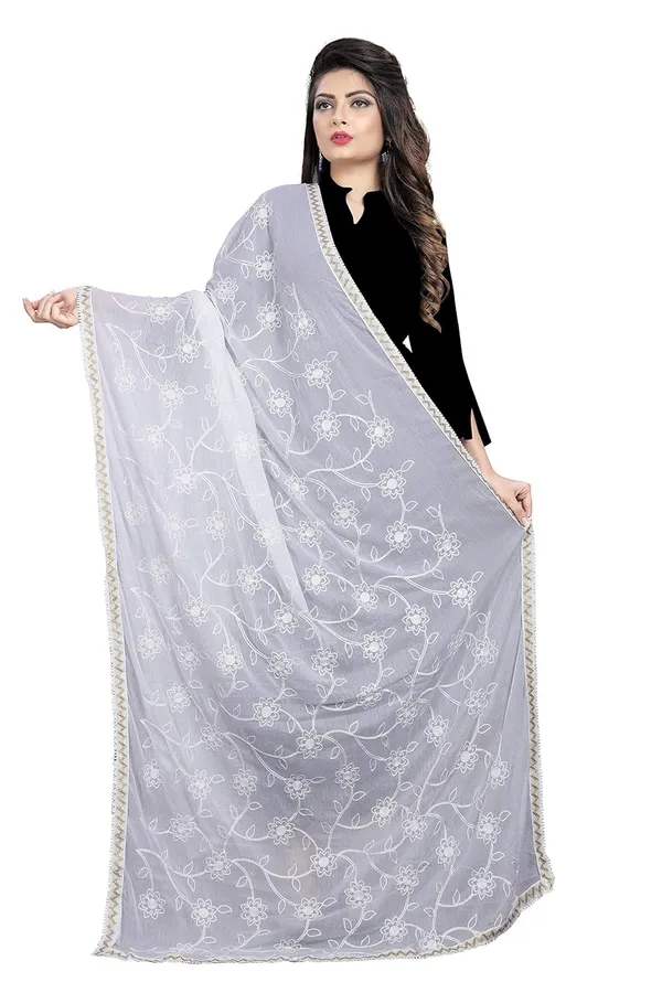 Women_Designer_Pure_Chiffon_Dupatta_With_Pure_Cotton_Thread_Embroidery_Work