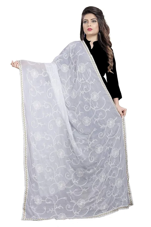 Women_Designer_Pure_Chiffon_Dupatta_With_Pure_Cotton_Thread_Embroidery_Work