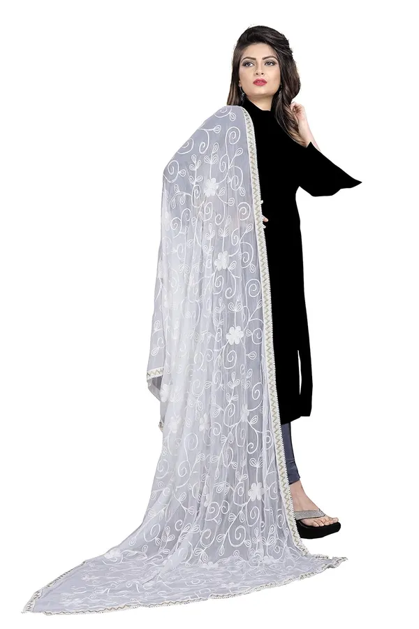 Product_Summary_Akshar_Llc_Women_Embroidered_Chiffon_Dupatta_White_Free_Size