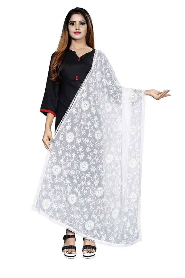 Miss_India_Women_Chiffon_Dupatta_With_Gold_Embroidery