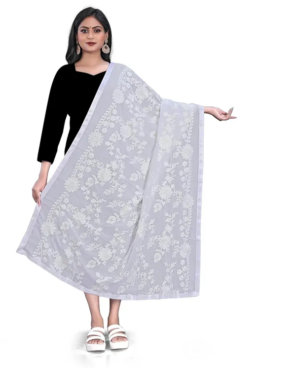 Women_Embroidered_Chiffon_Dupatta