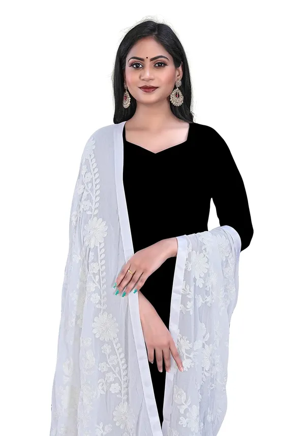 Women_Embroidered_Chiffon_Dupatta
