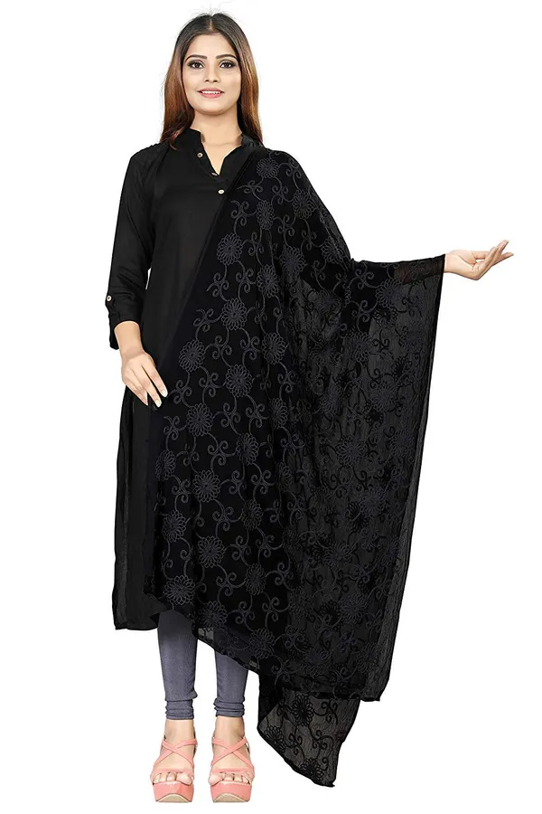 Women_Designer_Pure_Chiffon_Dupatta_With_Pure_Cotton_Thread_Embroidery_Work