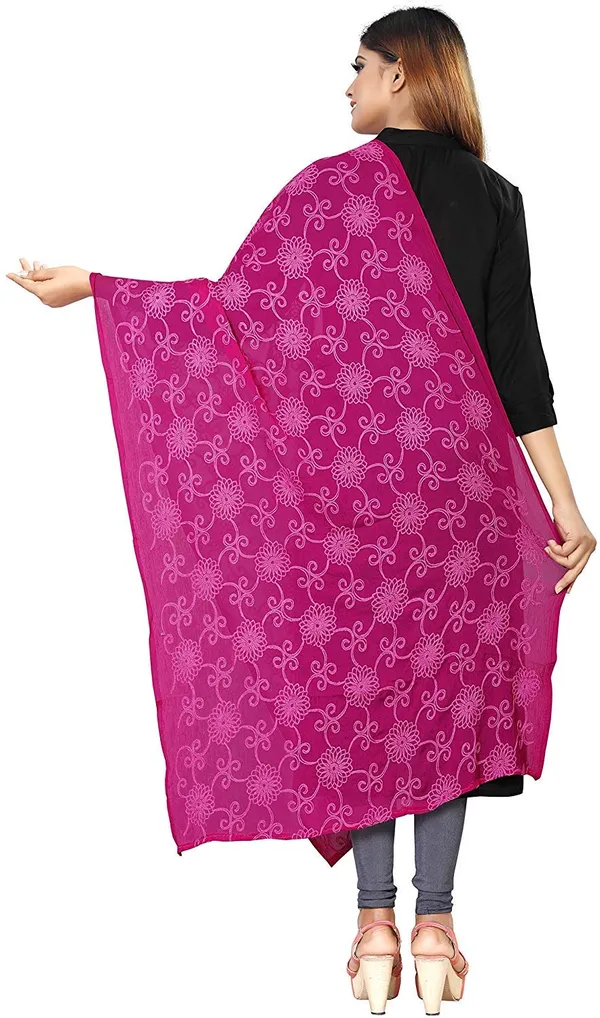 Women_Designer_Pure_Chiffon_Dupatta_With_Pure_Cotton_Thread_Embroidery_Work