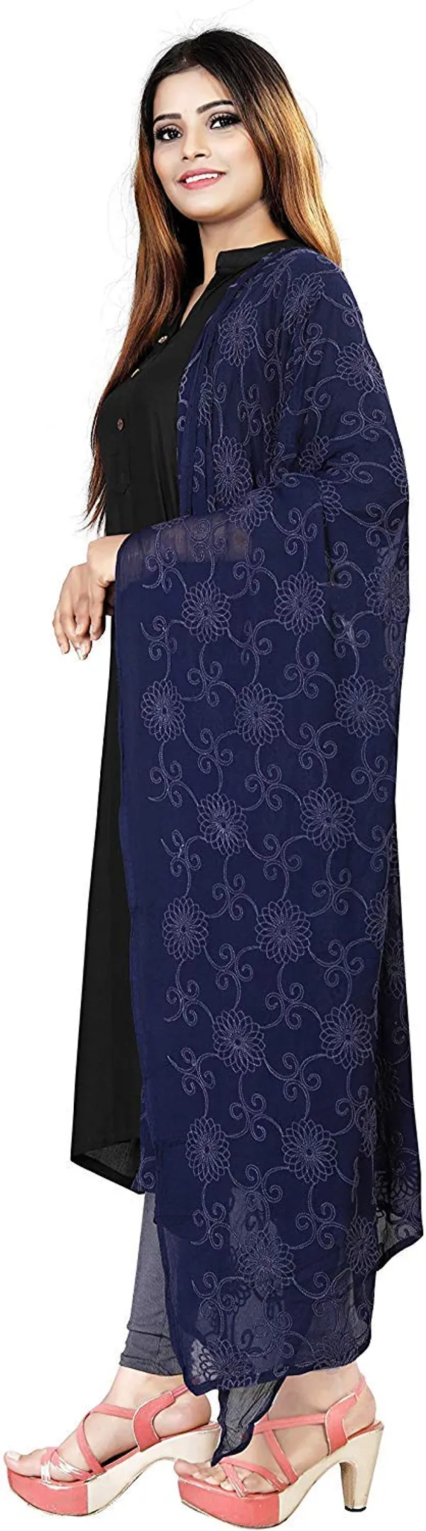Women_Designer_Pure_Chiffon_Dupatta_With_Pure_Cotton_Thread_Embroidery_Work