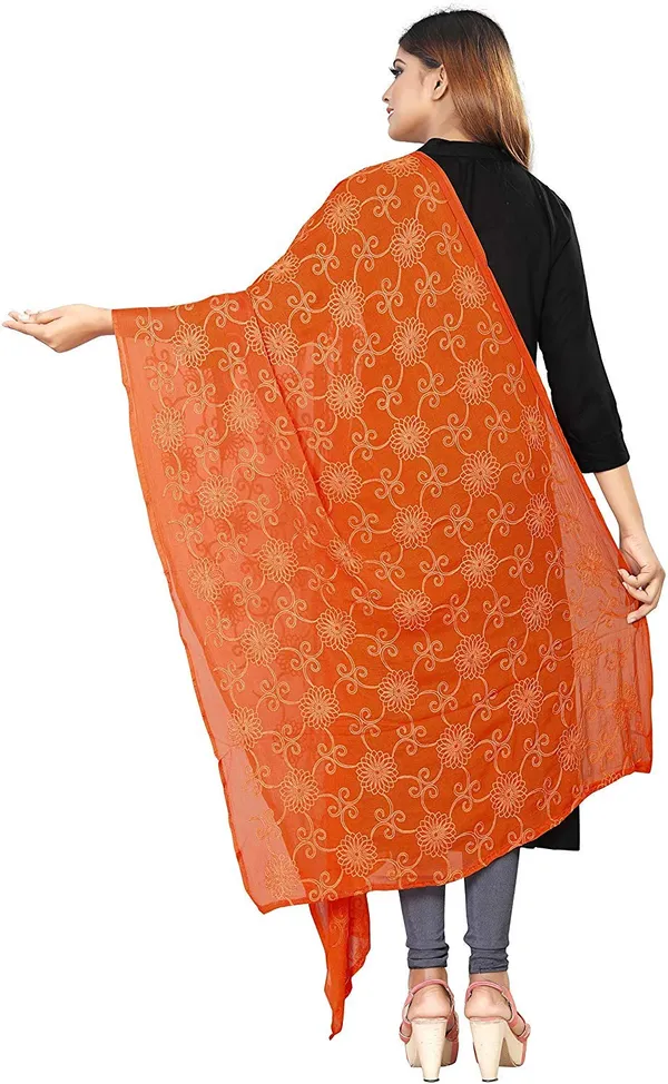 Women_Designer_Pure_Chiffon_Dupatta_With_Pure_Cotton_Thread_Embroidery_Work